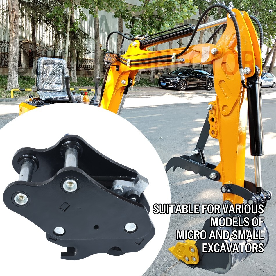 Quick Hitch Coupler For Mini Excavators Excavator Attachment Free shipping