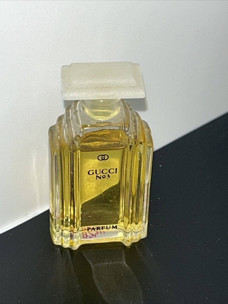 Vintage Gucci 3 perfume mini bottle