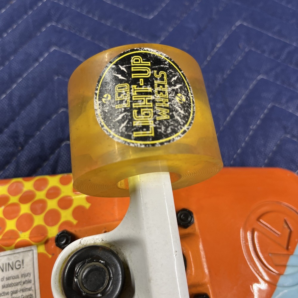 Kryptonics Torpedo Skateboard With Light Up Wheels