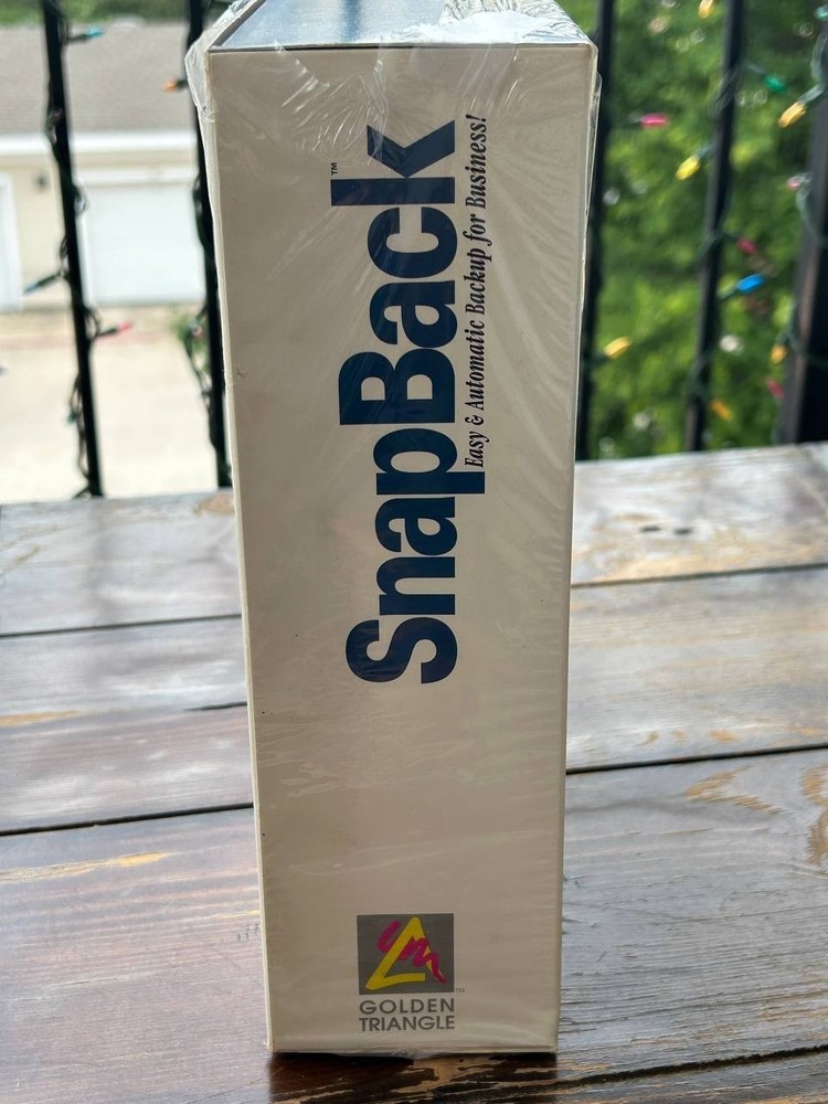 SnapBack strarter Pack. Server and 3 Users for Apple Macintosh. Vintage software