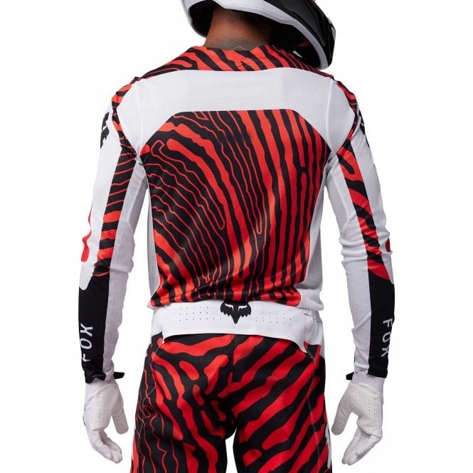 FOX (Adult) MX Jersey - FlexAir IMPRESSION - White/Red
