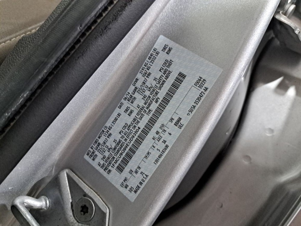 2014 Escape Display Screen Sku#4300831
