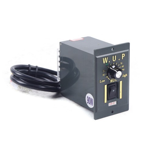 90W 110V AC Gear Motor Electric Variable Speed Controller Torque Single-Phase 5K