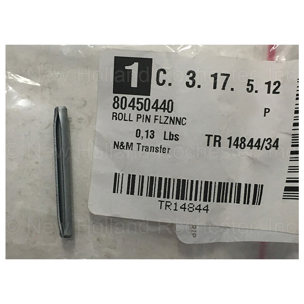 Kuhn Krause Roll Pin Part # 80450440