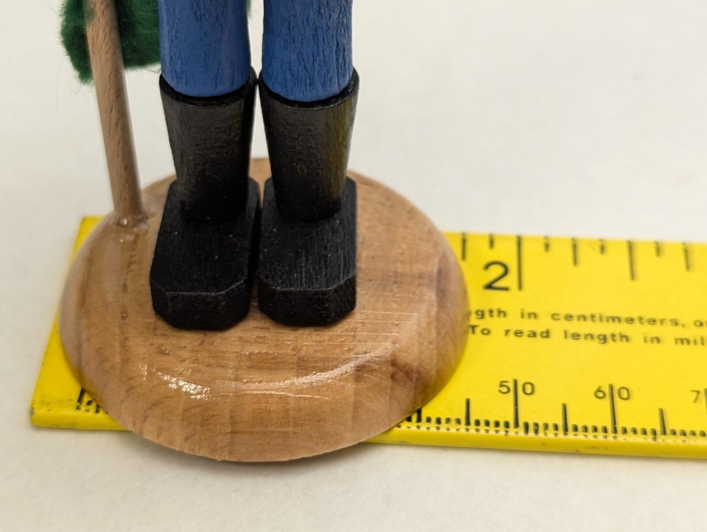 Steinbach Nutcracker with Flags, Admiral Figure, Small (5.5" Tall), VG w/Sticker