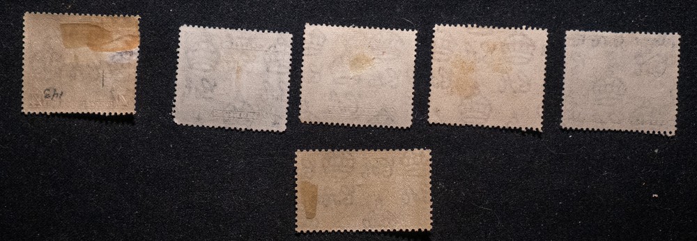 1937-1938 Cyprus stamps