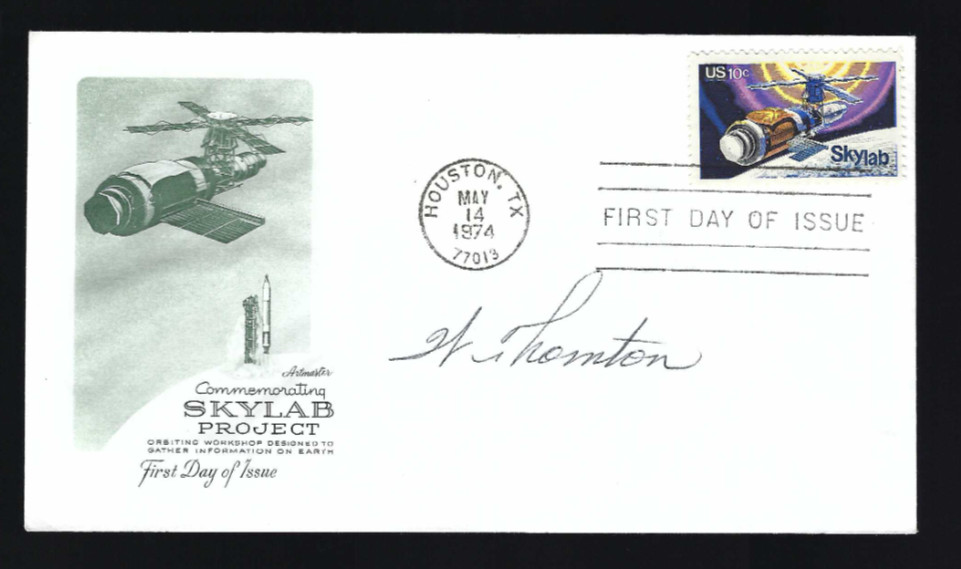 Bill Thornton signed cover NASA Shuttle Astronaut Space Exploration
