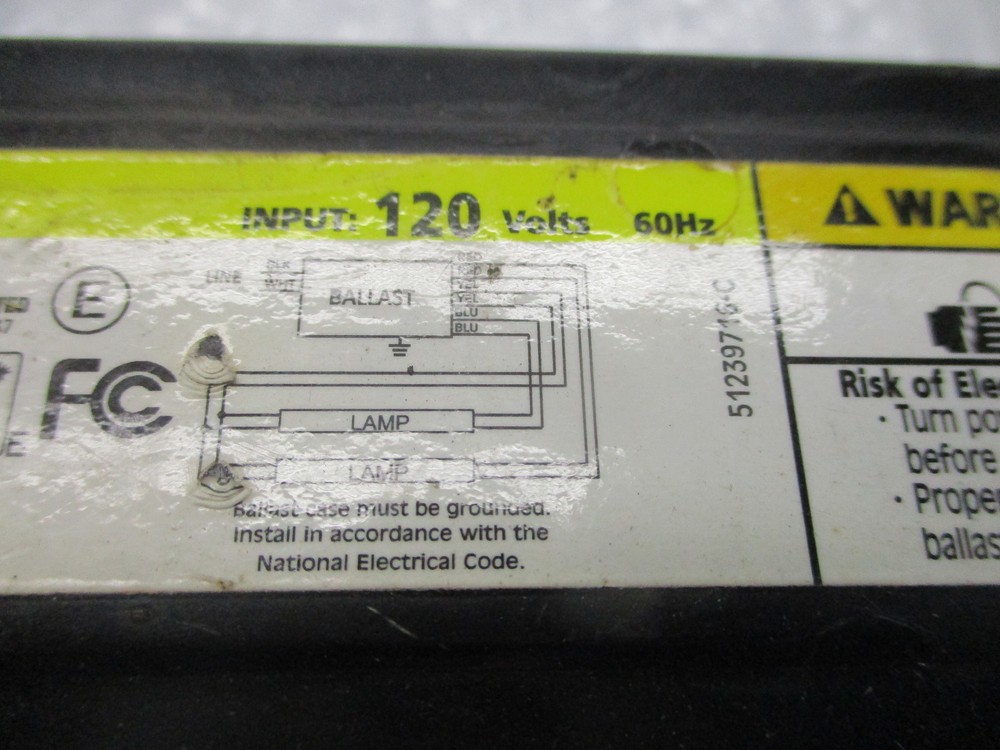 UNIVERSAL B234SR120M-A BALLAST UNMP