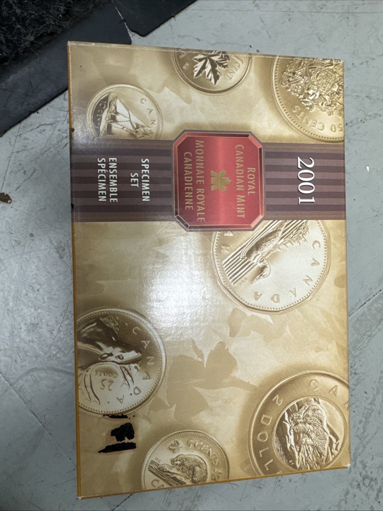 2001 Canadian Royal Mint Specimen Set