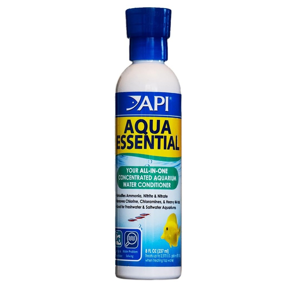 API Aqua Essential Water Conditioner 8 OZ Dechlorinator Ammonia Remover