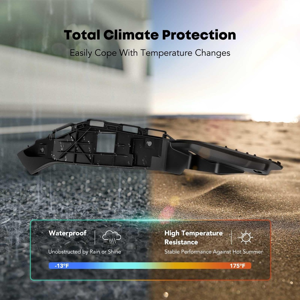 Front Passenger Side Bumper Cover Support Fit Focus 2008-2011