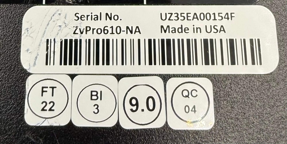 ZeeVee ZVP610i Networking Black