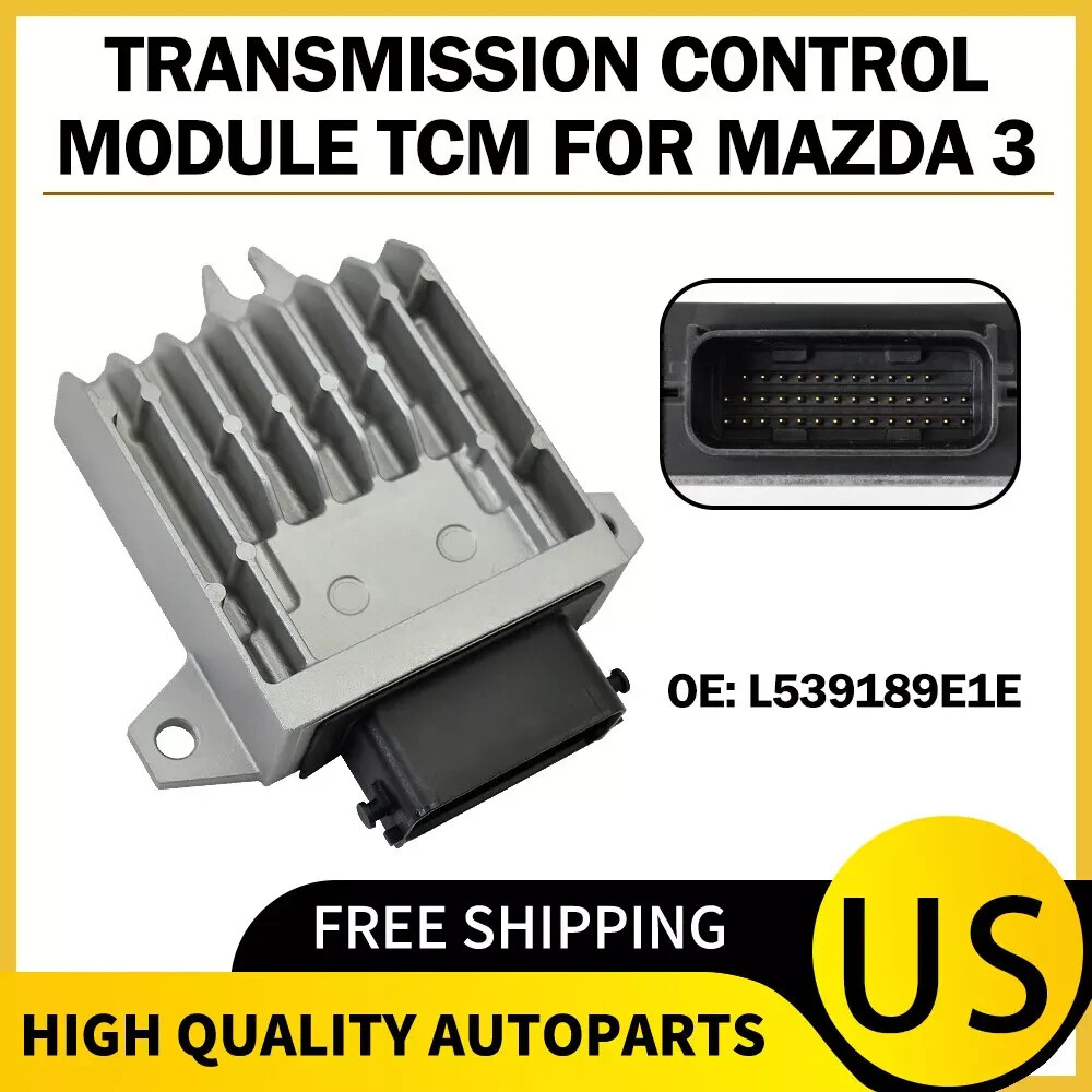 L539 189 E1A 2010-2011 MAZDA 3 2.5L Transmission Module TCM TCU Reprogrammed