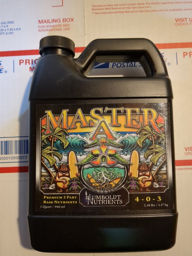 Humboldt Nutrients Master A (1 Qt)  946 ml #E3