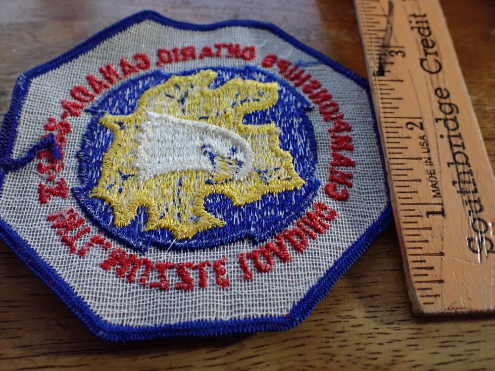 ONTARIO CANADA INTL MUZZLE LOADERS CHAMPIONSHIP PATCH BX V #13
