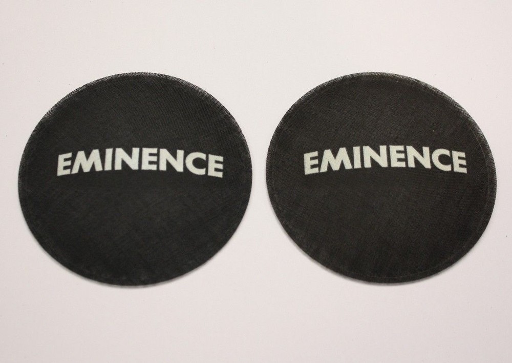 Eminence 3 3/4 " Screen Dust Caps  N.O.S. !!!!!!!!!!!!!!!!!!!!