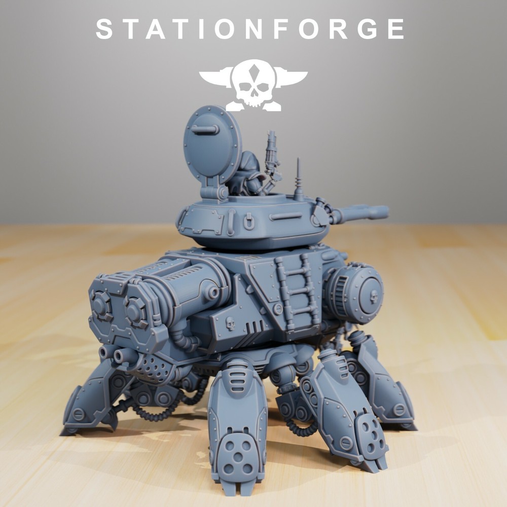 Scavenger Tank with commander figure 32mm