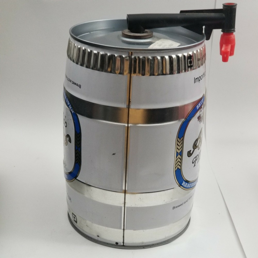 Arnold Pilsner 5 liter / gallon beer mini keg empty