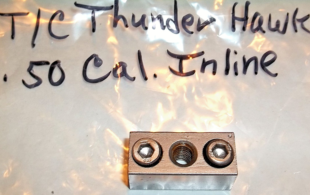 Thompson Center Thunderhawk Muzzleloader Barrel Bedding Block Lug W/ Screws