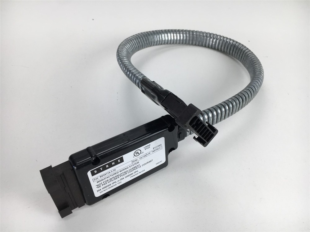 Byrne BE08116-3-36 Cubicle Wiring 3'