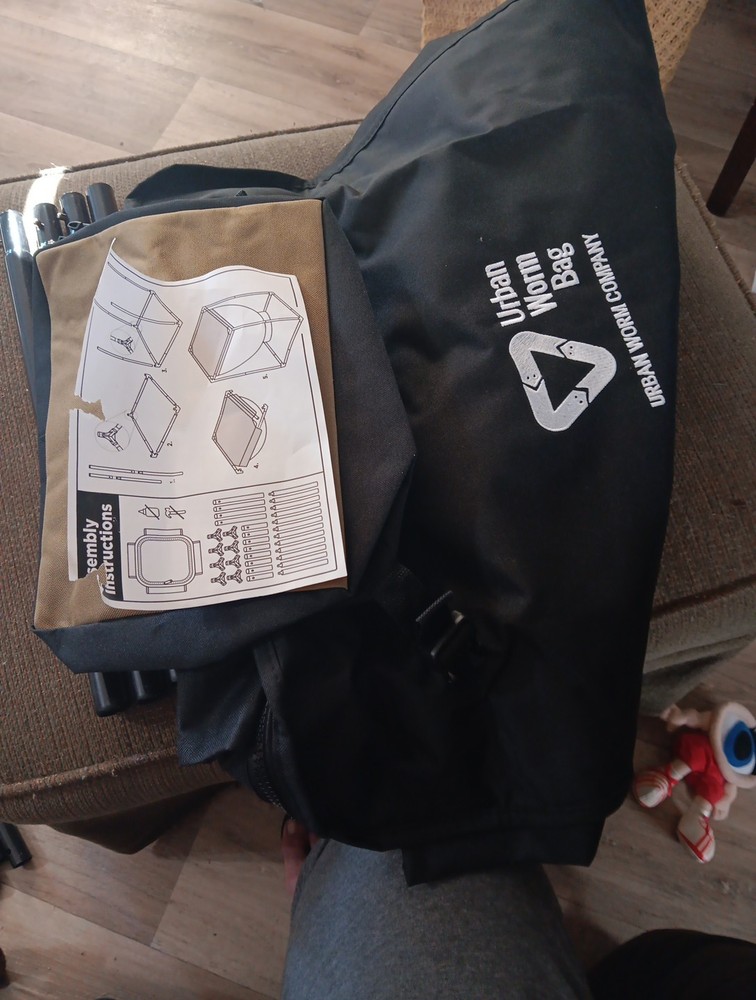 Urban Worm Bag Worm Composting -version 2  Easy Harvest.