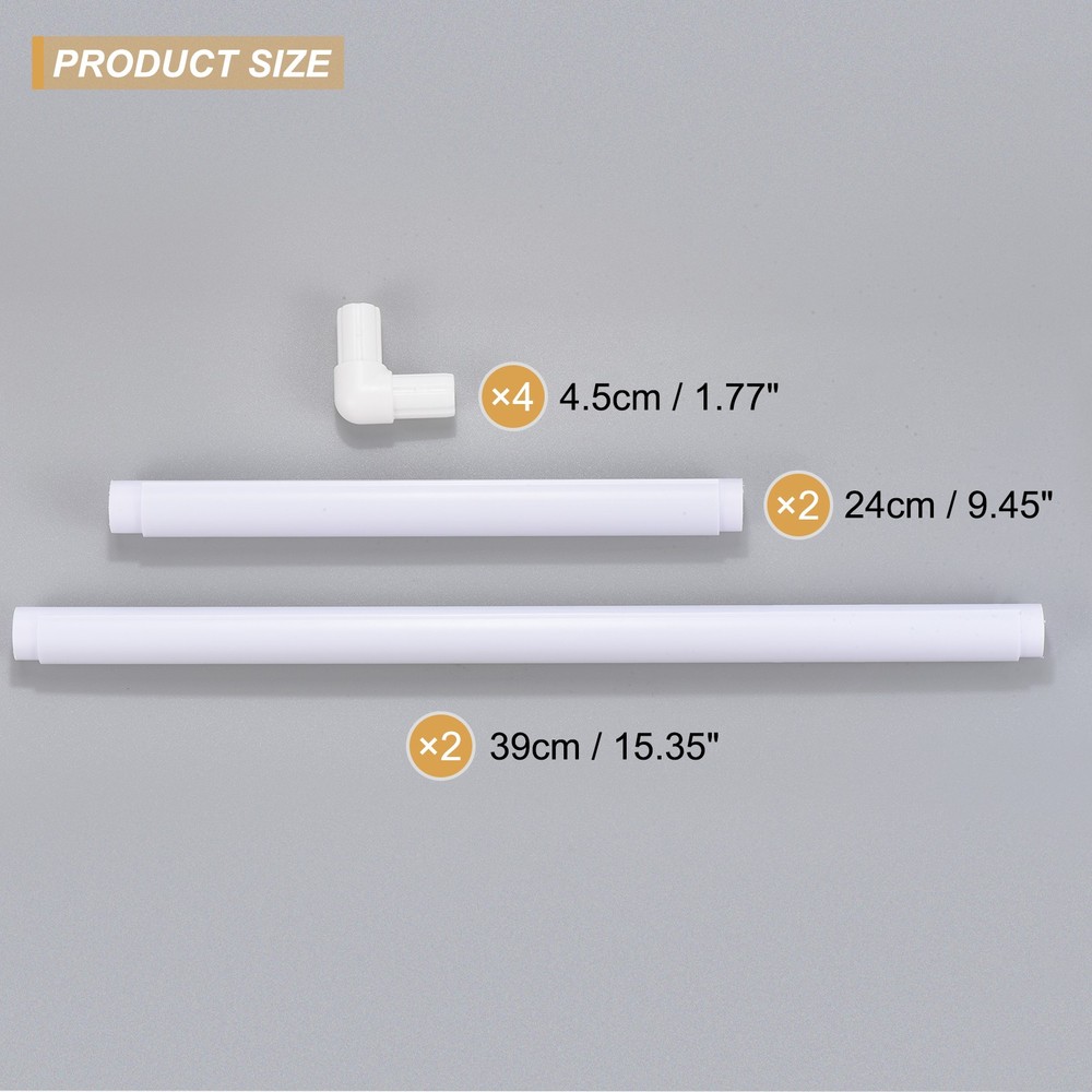 Reusable Square Rectangle Plastic Embroidery Hoop Frame Universal Clip