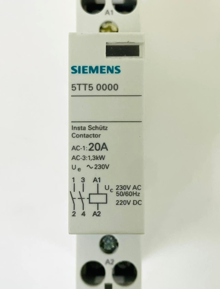 SIEMENS 5TT50000 Installation Contactor