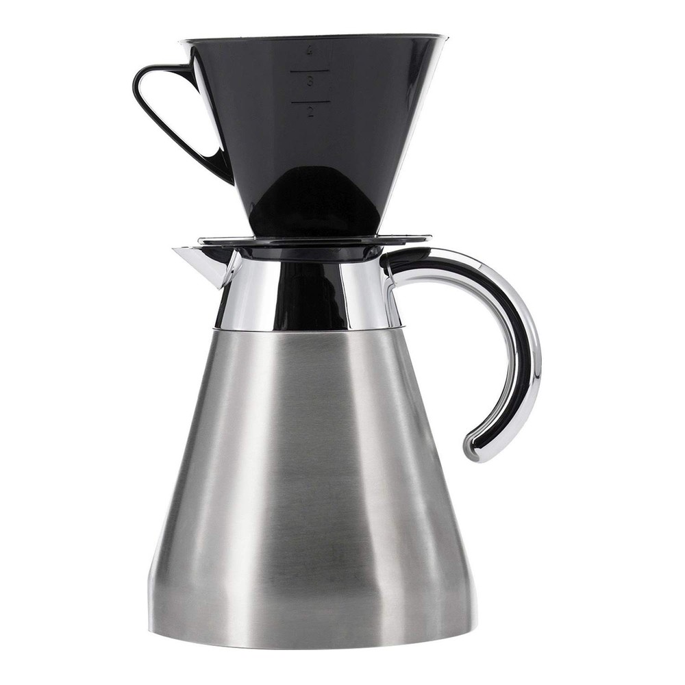 Coffee Filter Cone Four, A, Black