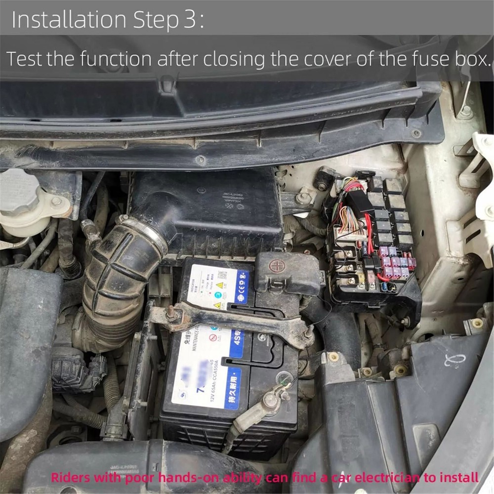 Auto-Sensing Car Immobilizer Security Systems Anti-Theft Lock+2 Remote Control