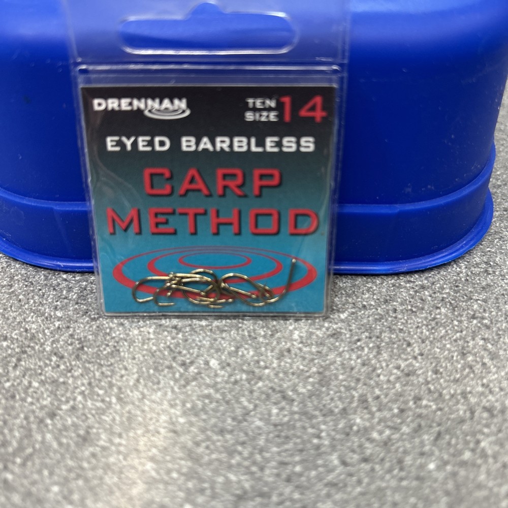 Drennan Carp Method Eye Barbless Size 14