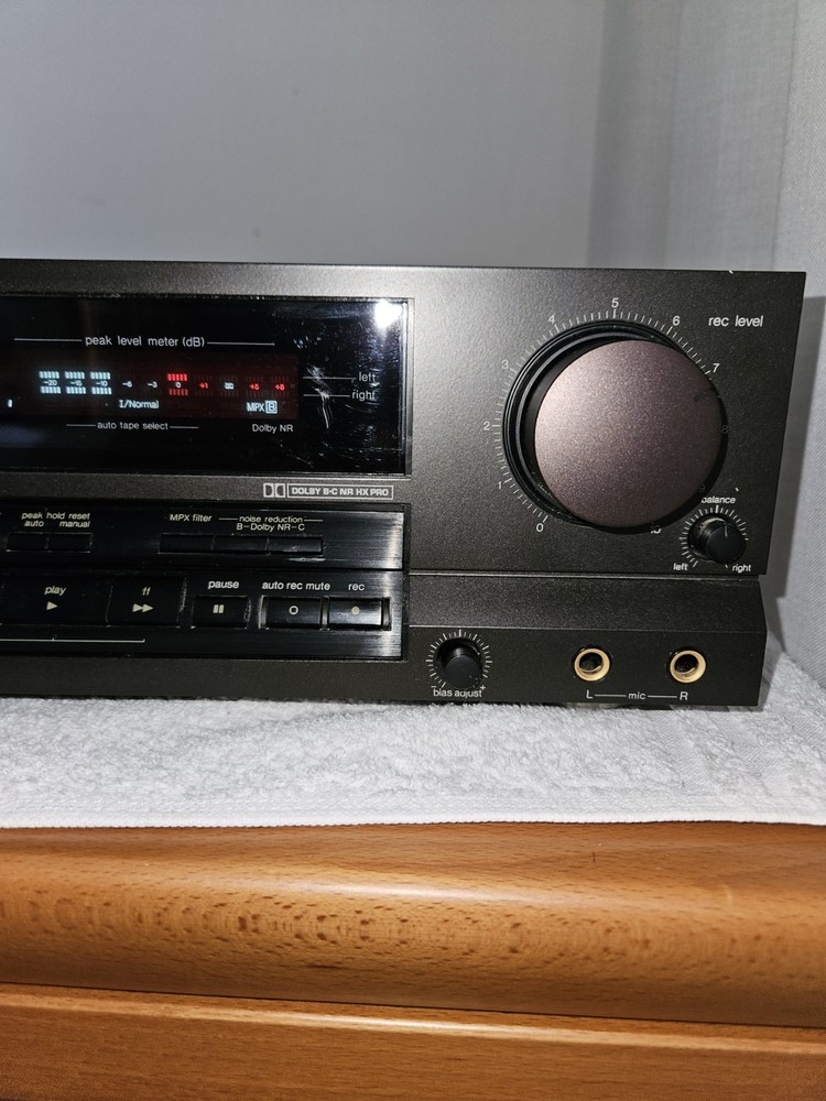 technics cassette deck RS-BX404