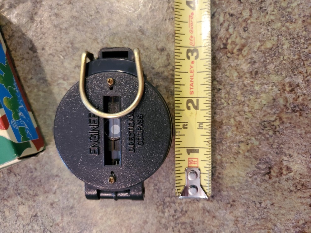 LENSATIC Engineer Directional Plastic Compass New NIB