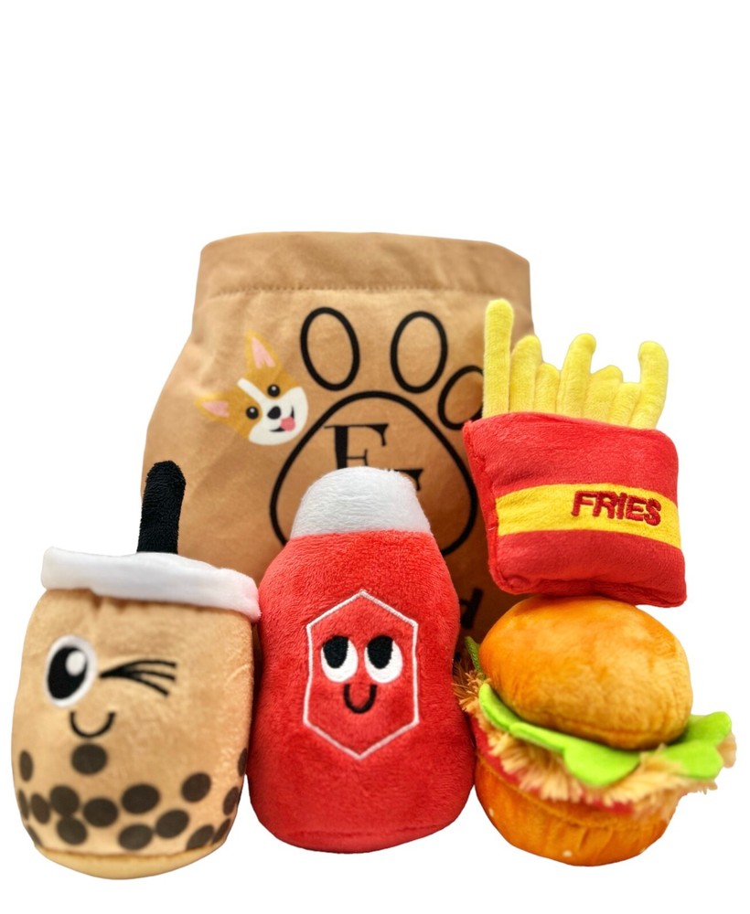 Lunch Pack Plush Pet Toy