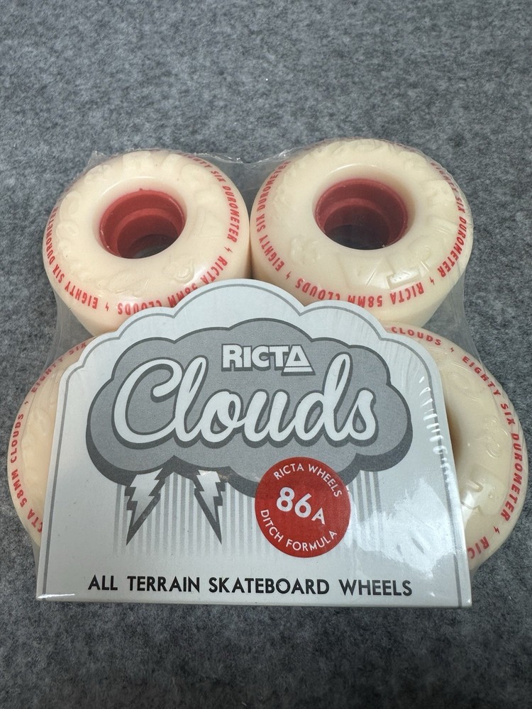Ricta Clouds 58mm 86D Skateboard Wheels