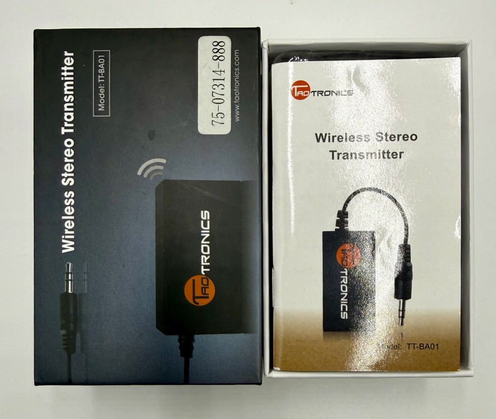 TaoTronics TT-BA01 Wireless Portable Bluetooth Stereo Transmitter