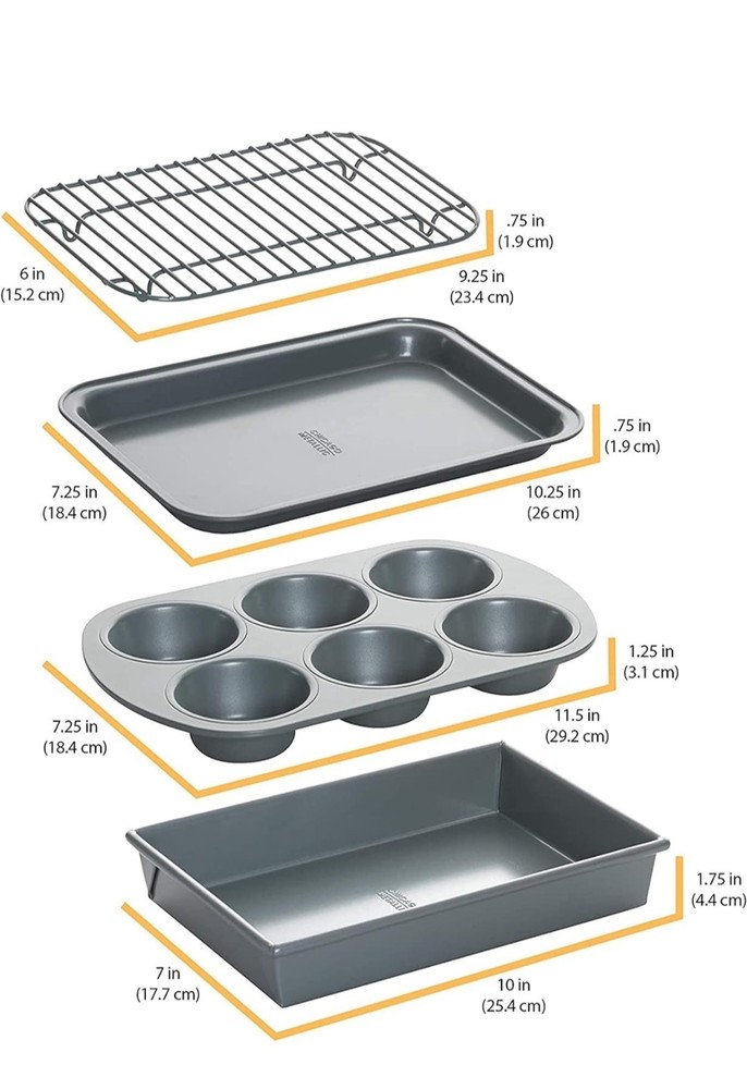 Small 4 Piece Bakeware