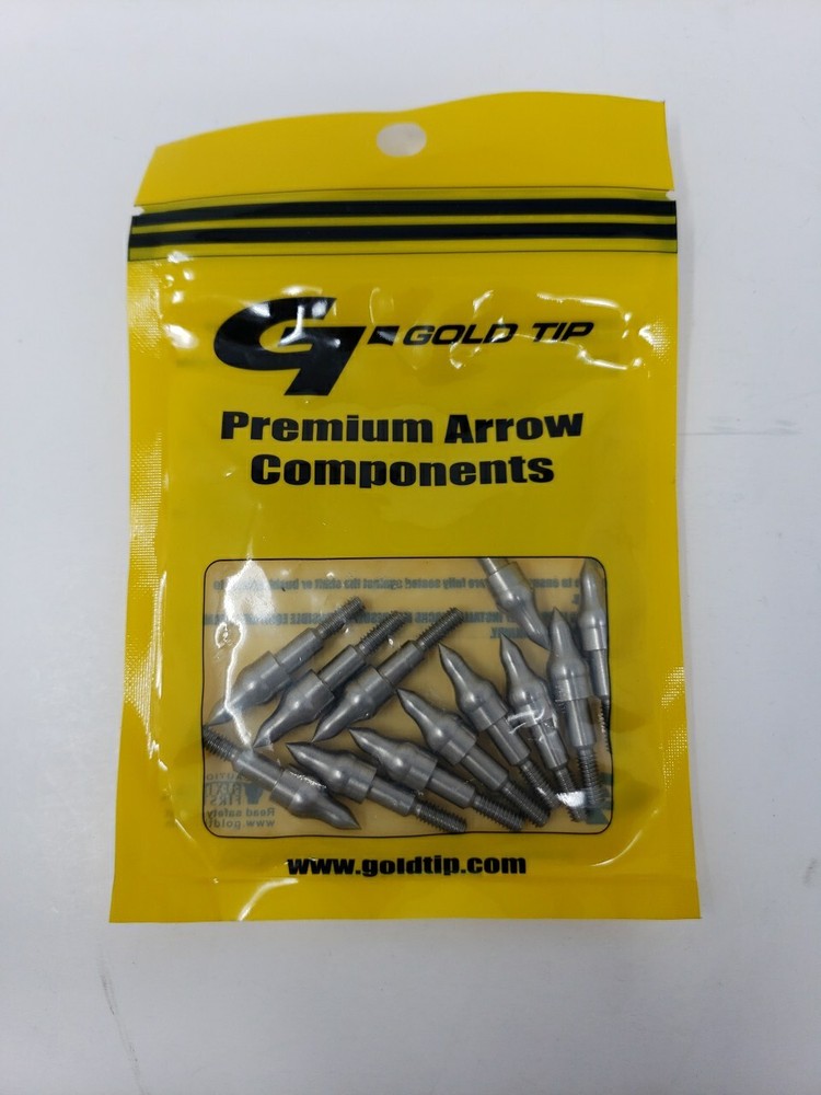 Gold Tip EZ24610012 EZ-Pull Field Points For .246-5/16" Diameter Arrows/Inserts