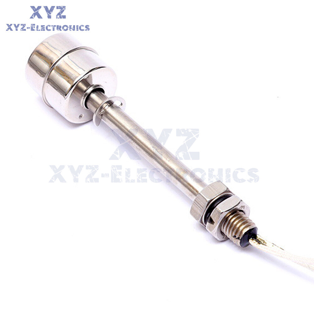 Water Level Sensor Liquid Float Switch Stainless Steel 45mm 75mm 100mm 200mm
