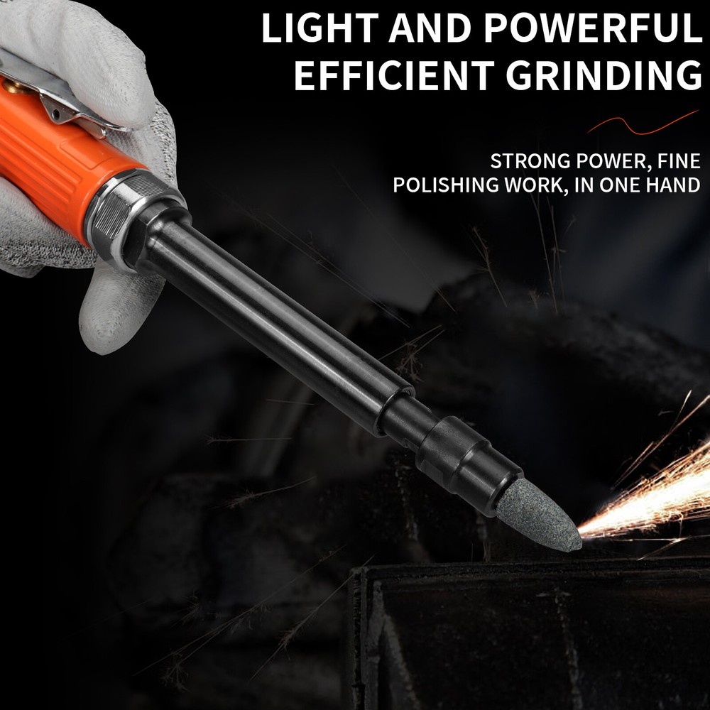 1/4" Straight Extended long Air Angle Die Grinder Pneumatic Grinding-Machine