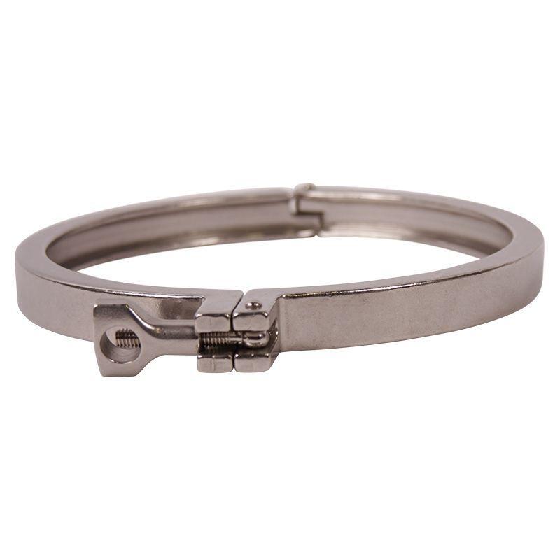 Sanitary Pressure Tri Clamp | 8 inch Single Hinge - SS304 (3 Pack)