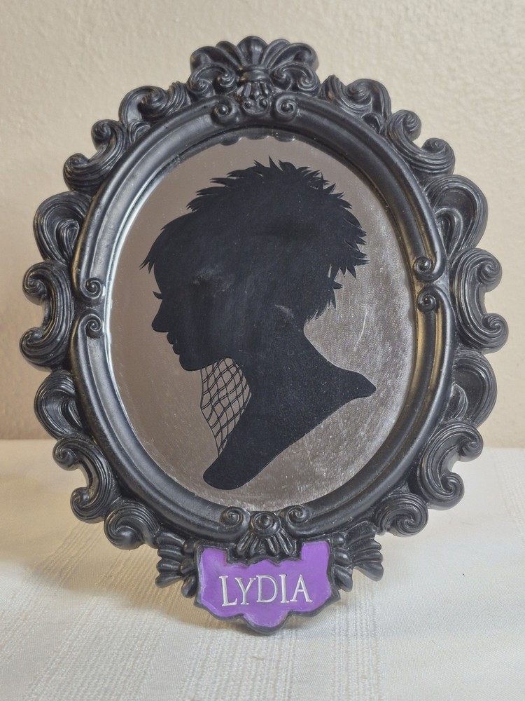 Lydia Deetz Cameo silhouette Framed Mirror