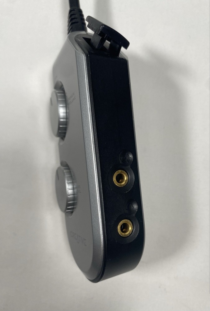 Creative MZ0005 Volume Bass Control Pod Inline Audio Controller 3.5mm