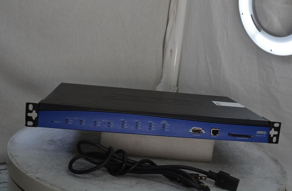 Adtran NetVanta 4430 1700630E1 Modular Access Router SEE NOTES