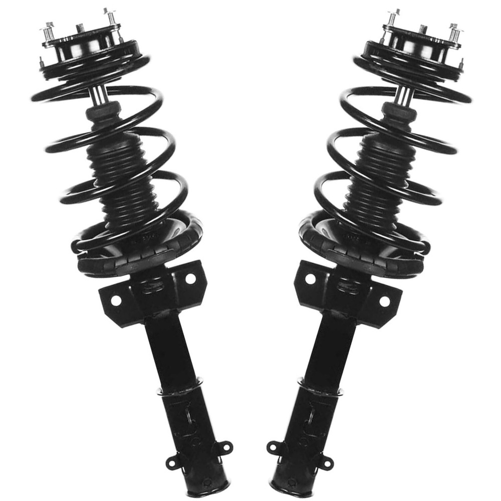 Front Struts Spring Sway Bars Rear Shock Absorbers for 2011 - 2014 Ford Mustang