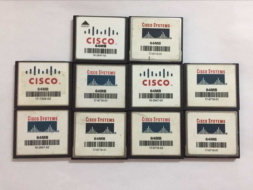 10PCS Original CISCO 64MB CompactFlash CF Memory card