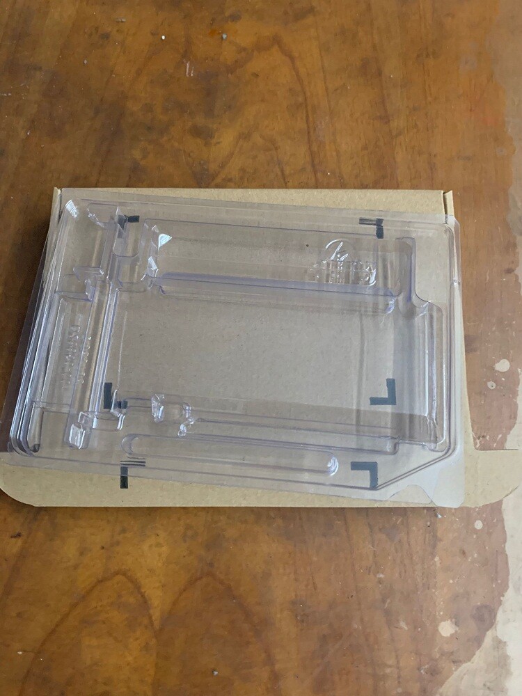 plastic flip case for RAID card + brown boxes