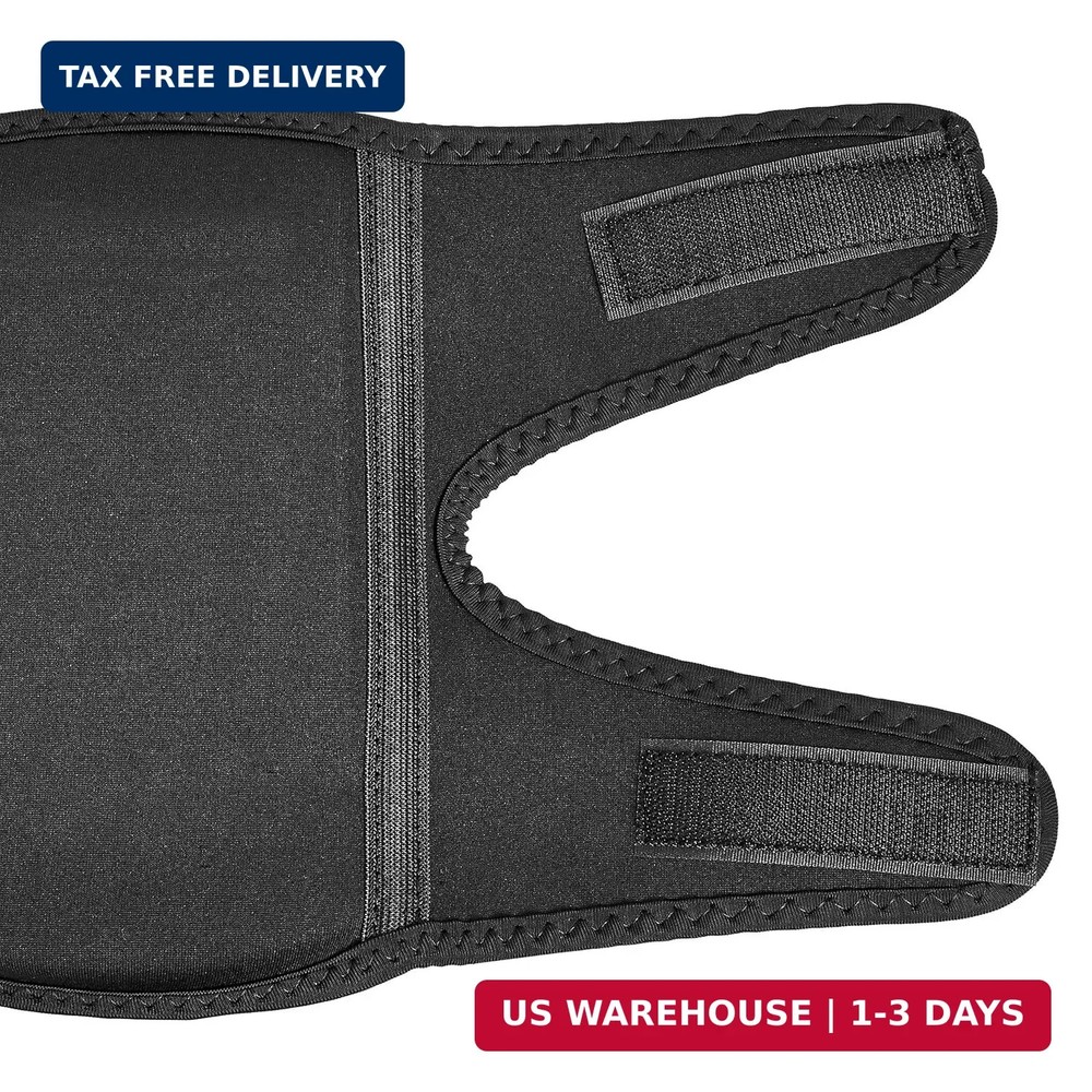 Amazon Basics Over/Under Knee Pads with Foam Padding for Kneeling, Indoor and Ou