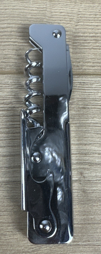 Vintage Waiters Corkscrew Bottle Opener Multi-Purpose Bar Tool