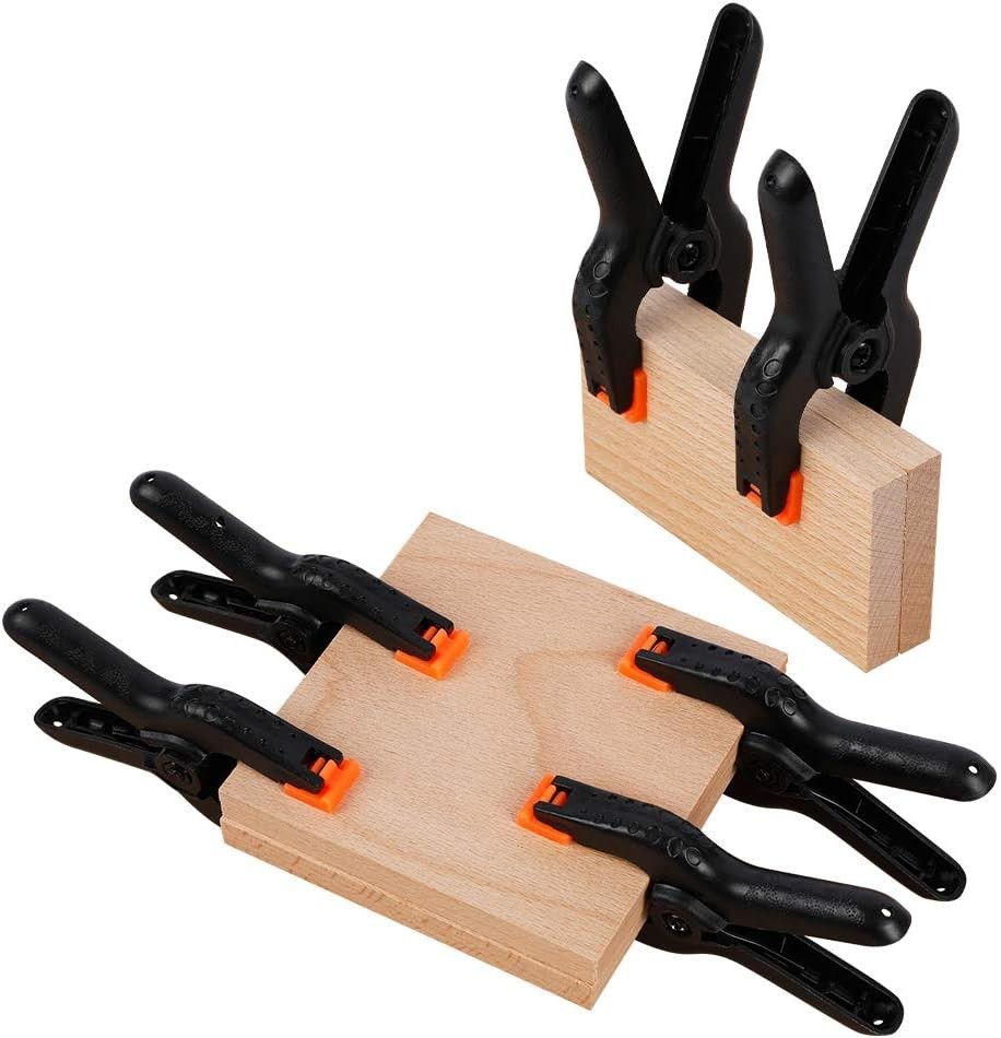 Ergonomic 3.5 Inch Spring Clamps, 10 Pack - Durable & Versatile for DIY Projects