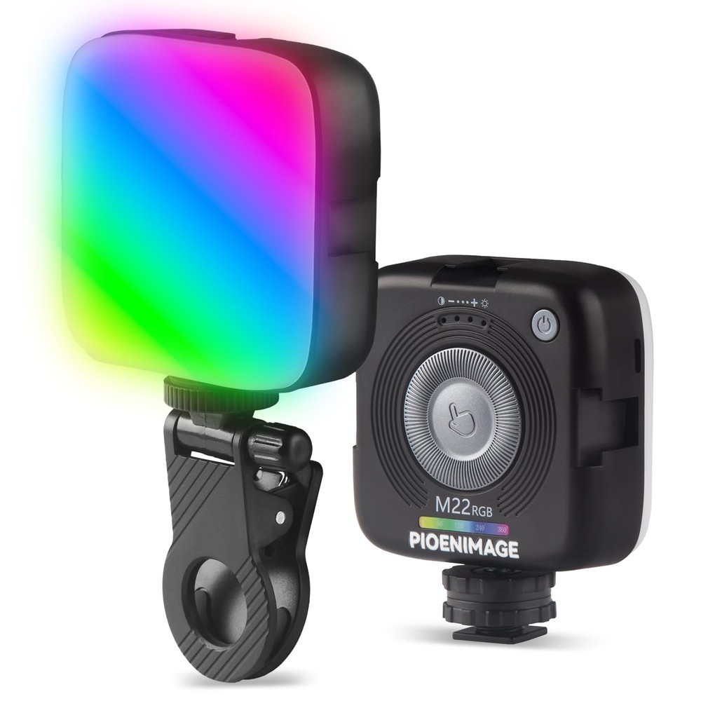 RGB Video Lights, Portable Camera Lights, LED Camera Light with Quick Release...